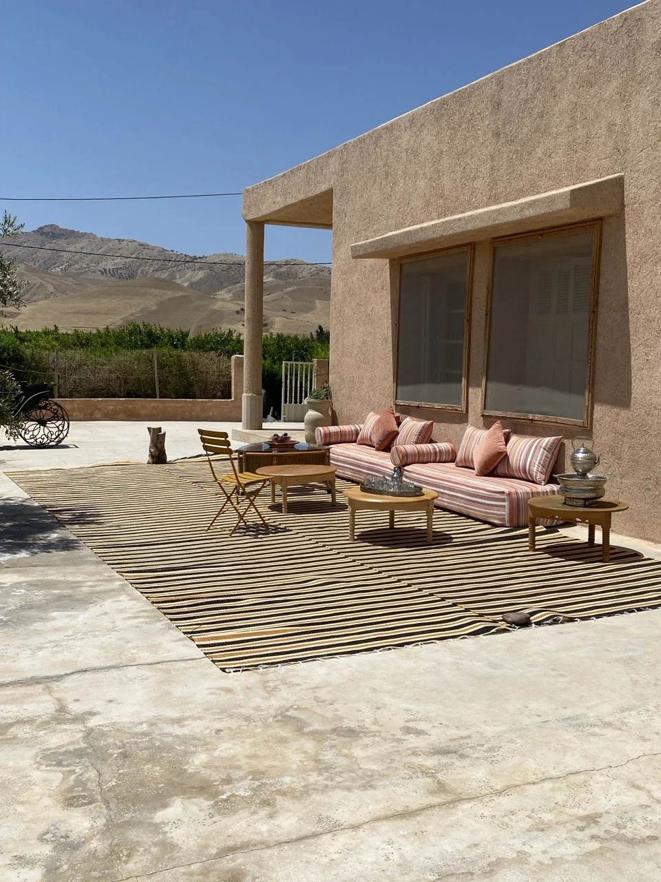 Outdoor terrace